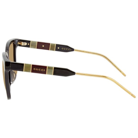 Gucci GG0599 SA00456 Rectangular Sunglasses - Picture 4 of 8